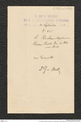 k.k. naturhistorisches Hofmuseum, Intendanzakten 1885-1896 (Hauer), Aktenzahl Z.525/1890, Seite 3